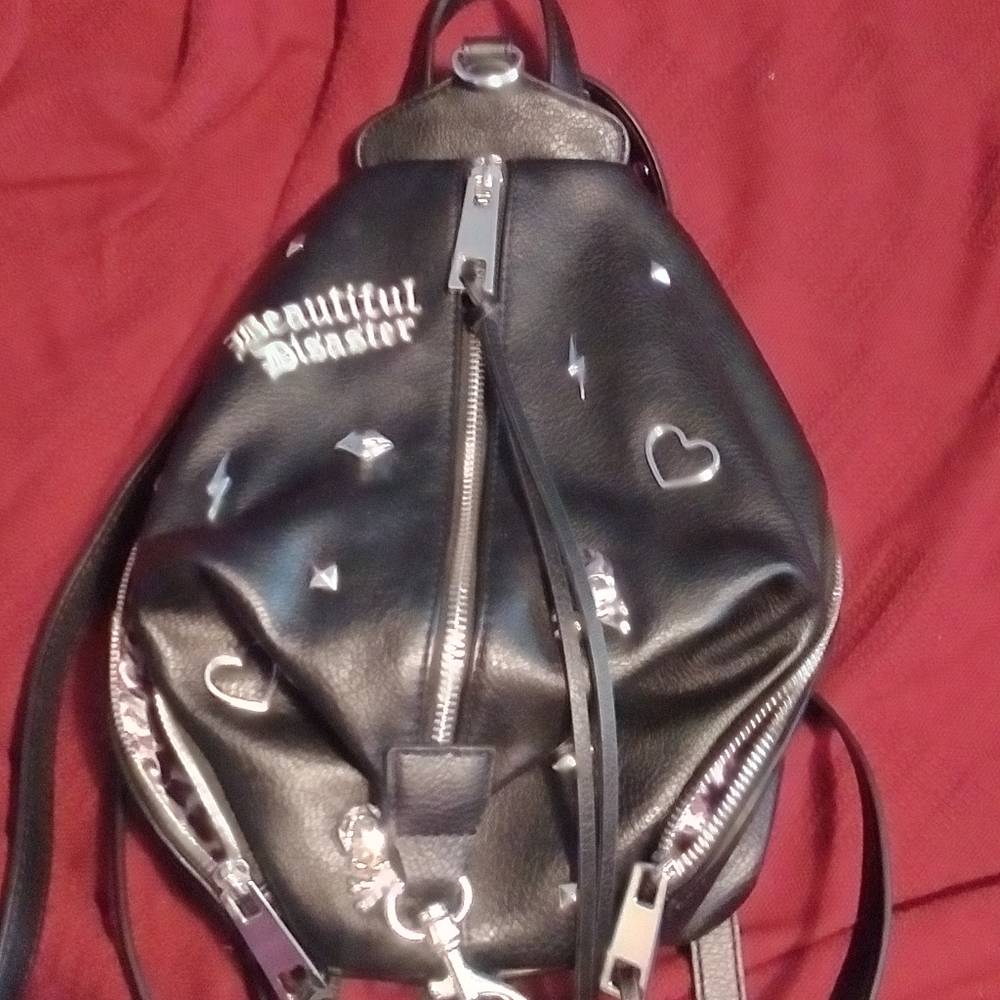 Beautiful Disaster Storm Mini Backpack